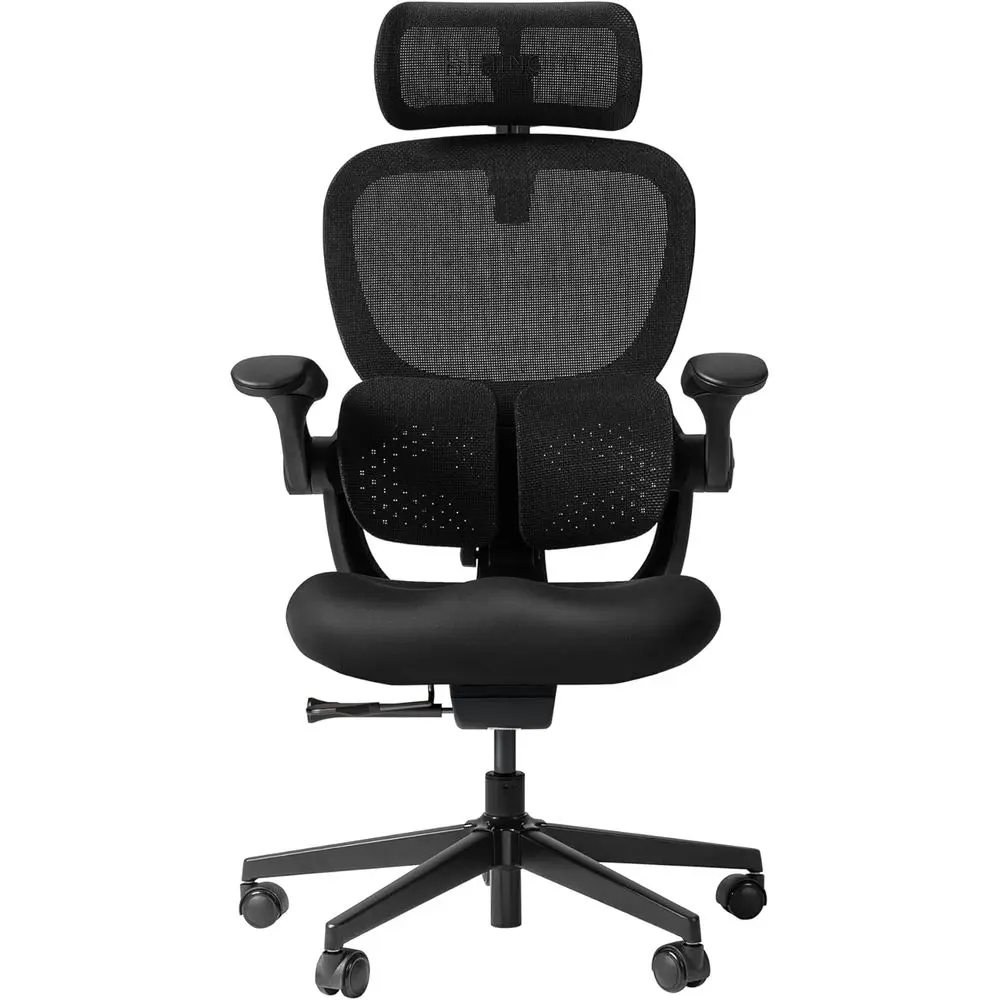 Ergonomic Office Chair with Lumbar Support, Adjustable Armrests, Cushioned Seat, Reclining Design, Footrest, Stylish for Desk or
Ergonomic Office Chair with Lumbar Support, Adjustable Armrests, Cushioned Seat, Reclining Design, Footrest, Stylish for Desk or