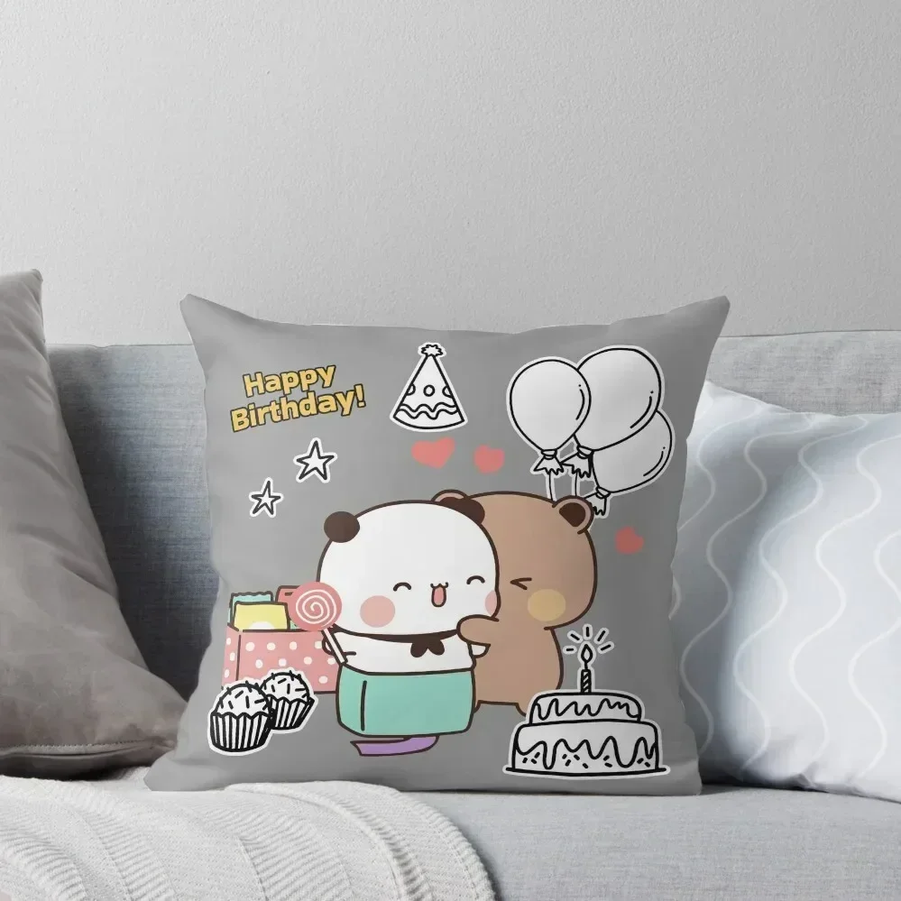 Happy Birthday from DuDu Bear and BuBu Panda Throw Pillow Embroidered Cushion Cover Pillow Cases luxury decor pillow
Happy Birthday from DuDu Bear and BuBu Panda Throw Pillow Embroidered Cushion Cover Pillow Cases luxury decor pillow