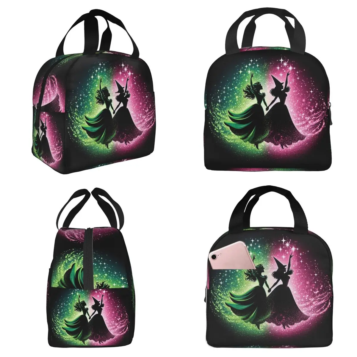 Elphaba And Glinda Wicked The Musical Insulated Lunch Bag for Women Office Cooler Thermal Food Box Tote Lunch Boxes Container
Elphaba And Glinda Wicked The Musical Insulated Lunch Bag for Women Office Cooler Thermal Food Box Tote Lunch Boxes Container