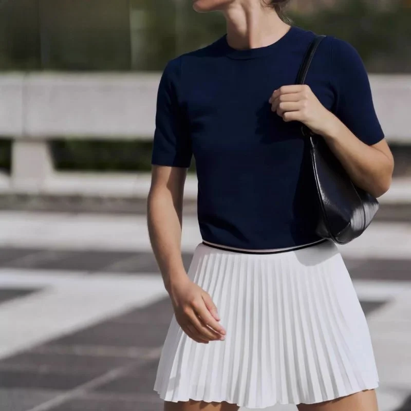 Spring Summer 2025 Women's Faion Wide Pleat Casual Versatile Skirt Pants High Waist ort Length Color Ele Sle
Spring Summer 2025 Women's Faion Wide Pleat Casual Versatile Skirt Pants High Waist ort Length Color Ele Sle