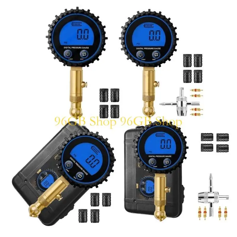 96GB Digital Tire Pressure Reader Gauge for Quick and Simple Vehicle Pressure Checks
96GB Digital Tire Pressure Reader Gauge for Quick and Simple Vehicle Pressure Checks