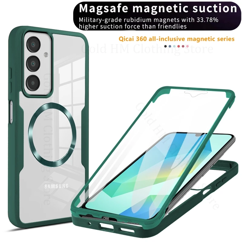 Hybrid Transparent Screen Flim Case For Samsung S25 Edge S23 FE S22 S24 Ultra For Magsafe Magnetic Cover For Galaxy A17 A16 A07
Hybrid Transparent Screen Flim Case For Samsung S25 Edge S23 FE S22 S24 Ultra For Magsafe Magnetic Cover For Galaxy A17 A16 A07