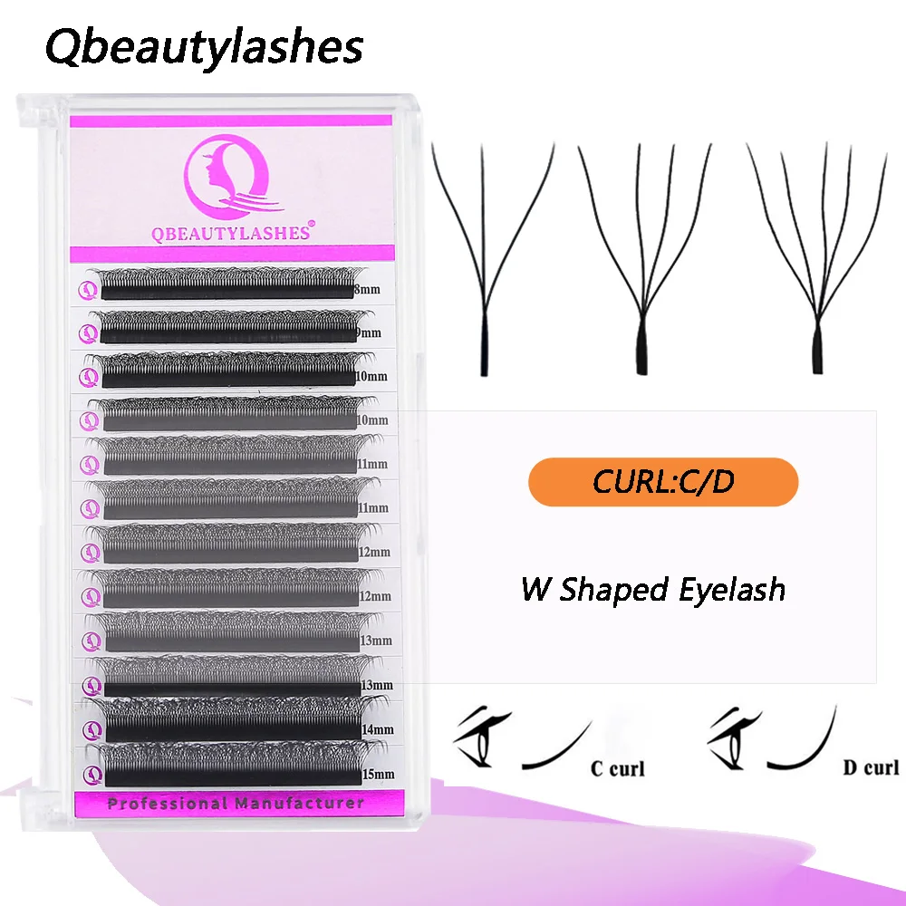 Qbeautylashes 0.07 W YY Shaped 3d 4d 5d Eyelash Extensions Curl C/D Volume FansY Shape Individual Hand Made False Eyelash Makeup
Qbeautylashes 0.07 W YY Shaped 3d 4d 5d Eyelash Extensions Curl C/D Volume FansY Shape Individual Hand Made False Eyelash Makeup