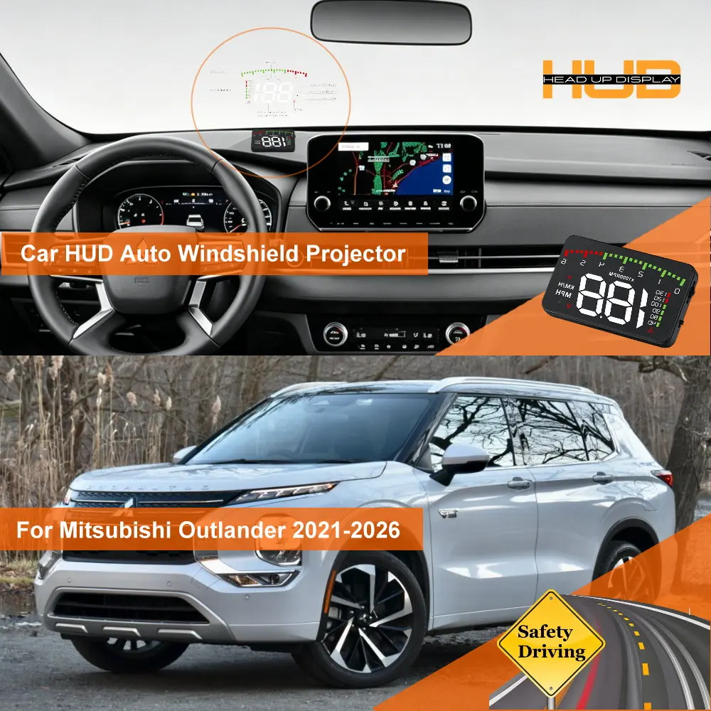 Car Head Up Display HUD For Mitsubishi Outlander CW 2006-2012 GF 2012-2021 GM 2021-2026 Auto Windshield Projector Accessories
Car Head Up Display HUD For Mitsubishi Outlander CW 2006-2012 GF 2012-2021 GM 2021-2026 Auto Windshield Projector Accessories