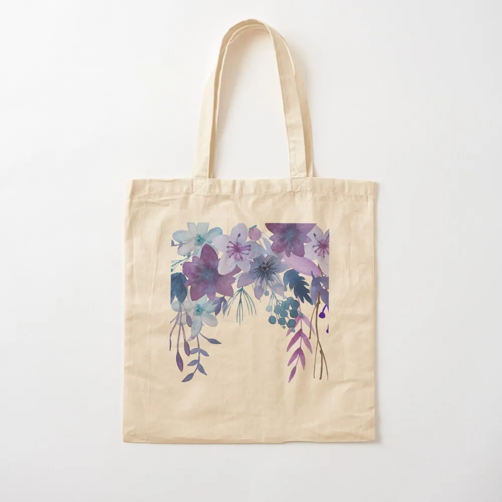 Blue Purple Flowers Tote Bag eco bag folding Large bags for women Portable shopping bag
Blue Purple Flowers Tote Bag eco bag folding Large bags for women Portable shopping bag
