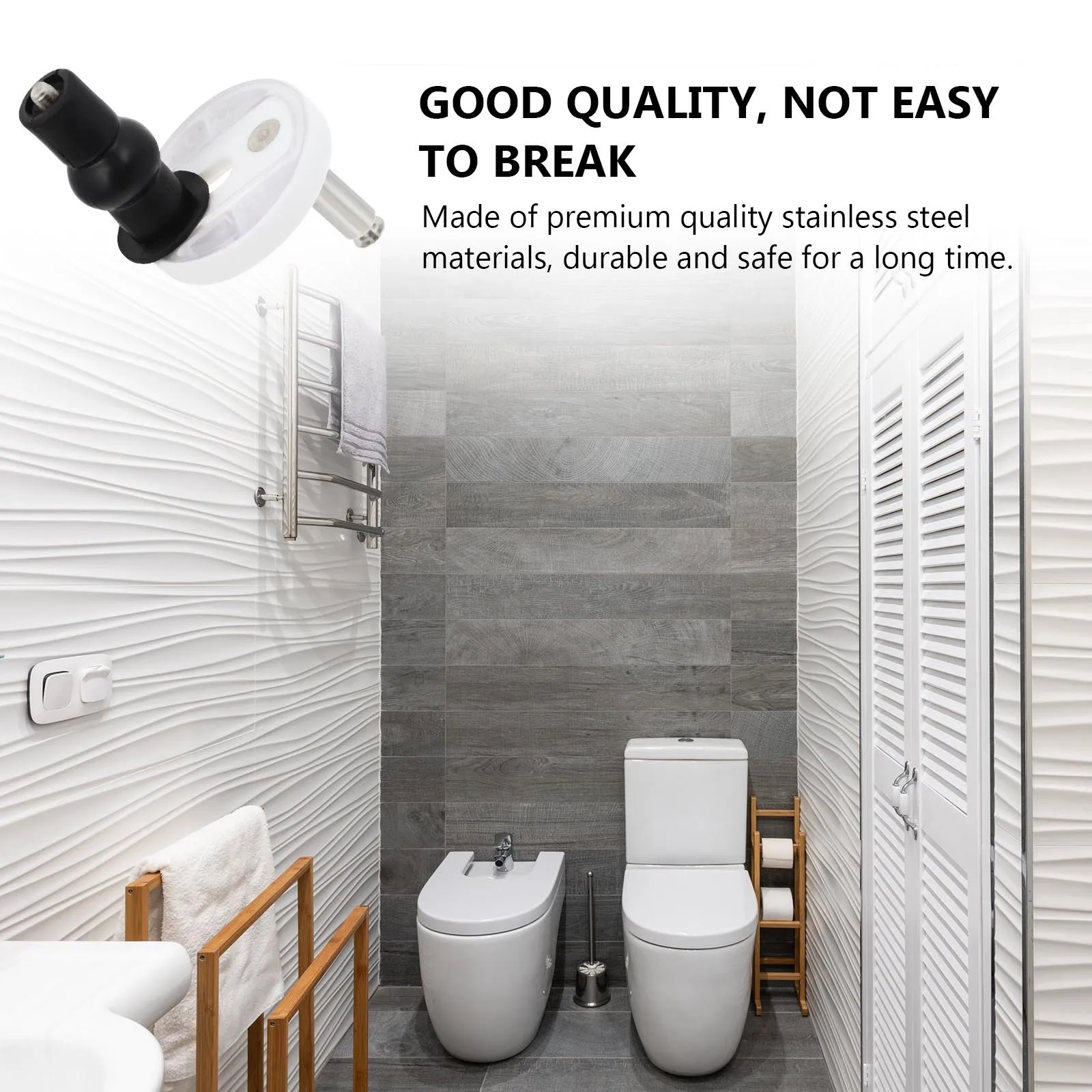 1Set Toilet Seat Fixing Hinges Stainless Steel Quick Release Fitting Kit Replace Damaged Hinges Easy Tighten No Tools Needed
1Set Toilet Seat Fixing Hinges Stainless Steel Quick Release Fitting Kit Replace Damaged Hinges Easy Tighten No Tools Needed