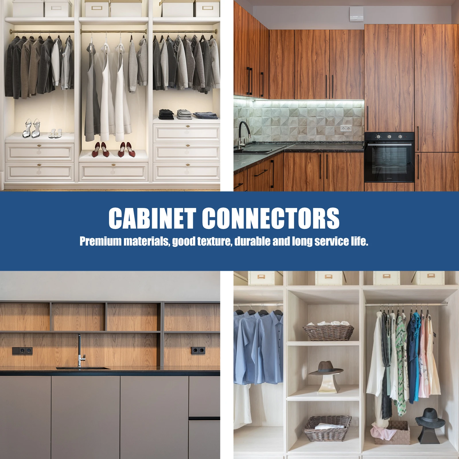 30 set Furniture Connectors Set 9.5 High Eccentric Wheel 40 Long Rods Cabinet Accessories Wardrobe Bookshelf Fixings
30 set Furniture Connectors Set 9.5 High Eccentric Wheel 40 Long Rods Cabinet Accessories Wardrobe Bookshelf Fixings