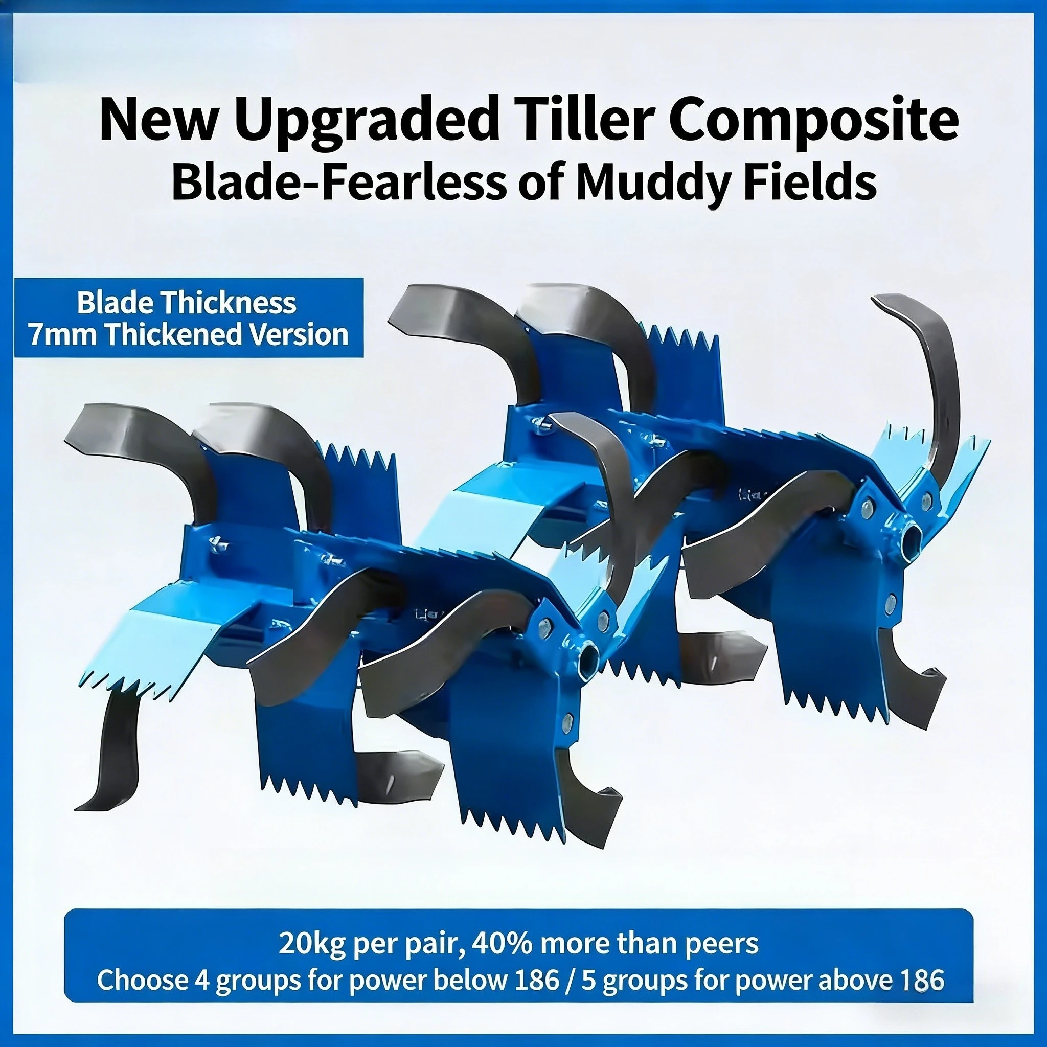 Новый вращающийся фрезеровочный нож двойного назначения с водяными коваными колесами для микрофрезы - многофункциональный для осадочного рисового поля
Новый вращающийся фрезеровочный нож двойного назначения с водяными коваными колесами для микрофрезы - многофункциональный для осадочного рисового поля