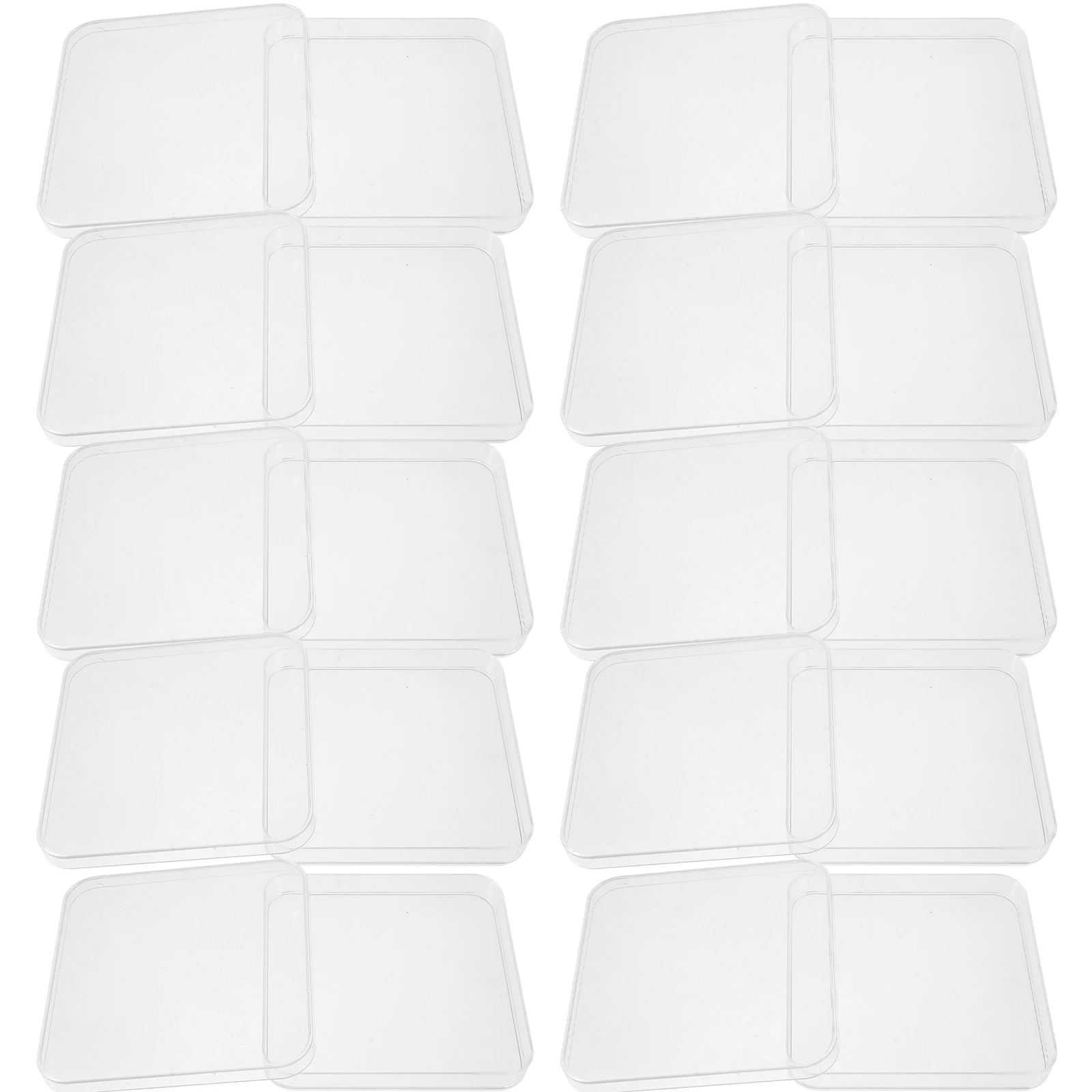 10pcs Square Petri Dishes Transparent Culture Plates Lids Lightweight Plastic Laboratory Equipment Sample Observation
10pcs Square Petri Dishes Transparent Culture Plates Lids Lightweight Plastic Laboratory Equipment Sample Observation