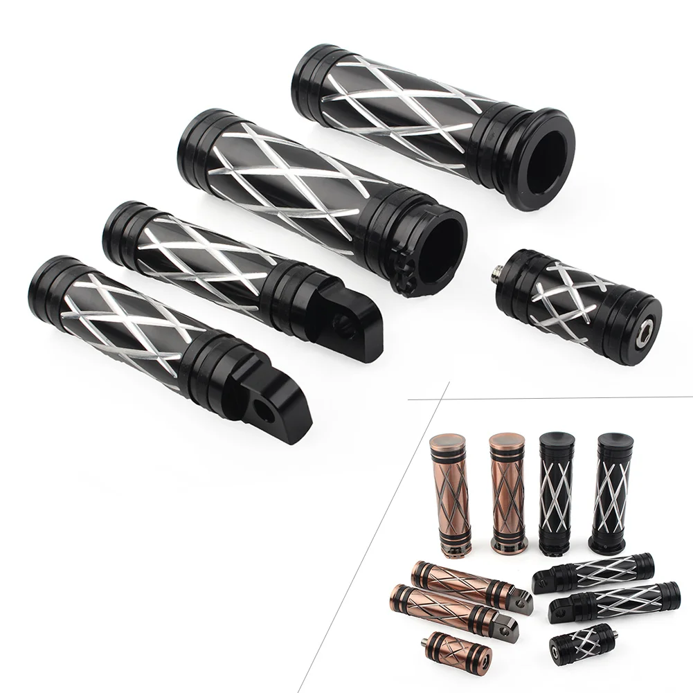 5Pcs/Set Motorcycle Footrest FootPeg Hand Grips Shifter Peg For Harley-Davidson Sportster XL 1200 883
5Pcs/Set Motorcycle Footrest FootPeg Hand Grips Shifter Peg For Harley-Davidson Sportster XL 1200 883