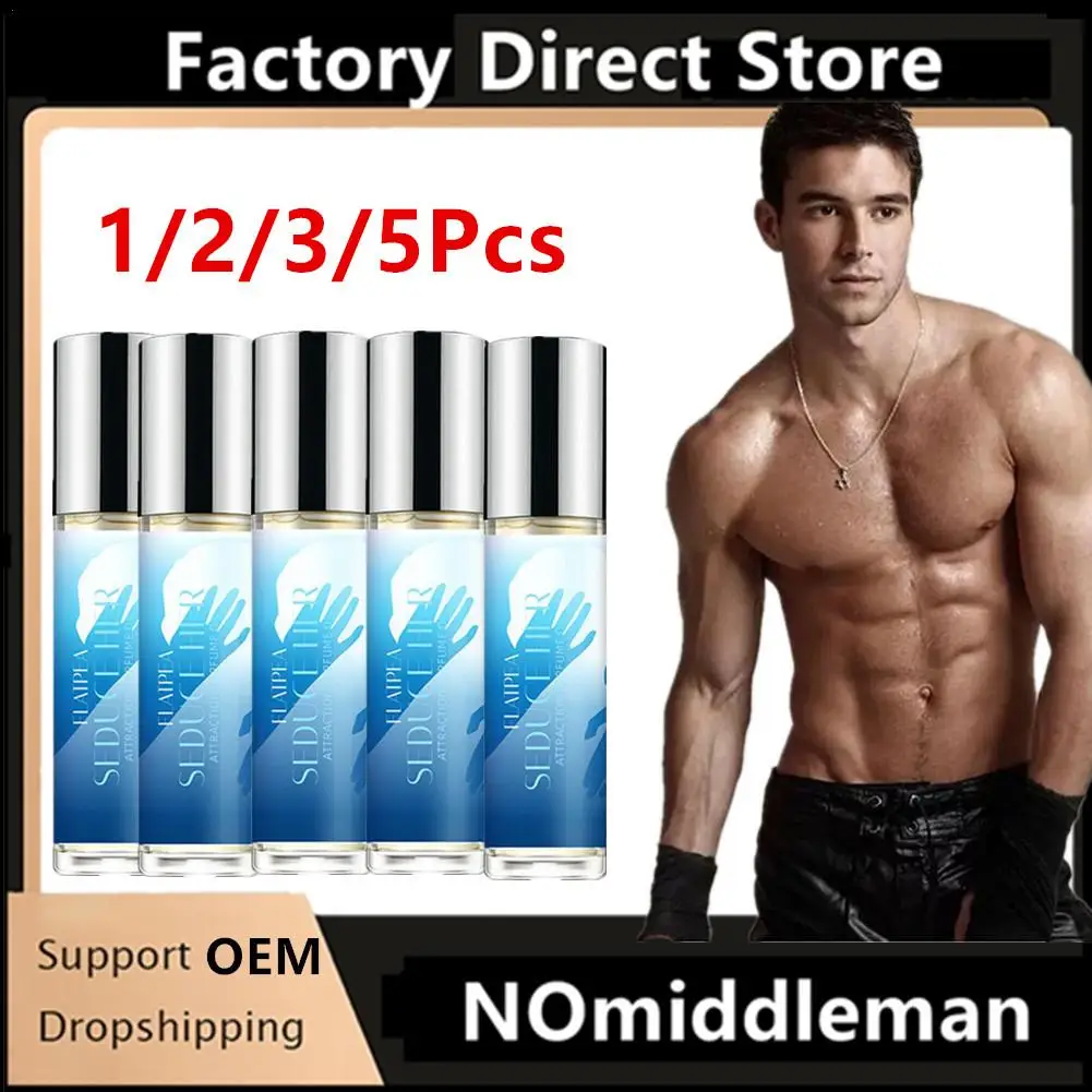1/2/3/5Pcs Strong Pheromone For Man To Attract Women Perfume Body Essential Sexually Stimulating Oil Long Lasting Sexy Perfume
1/2/3/5Pcs Strong Pheromone For Man To Attract Women Perfume Body Essential Sexually Stimulating Oil Long Lasting Sexy Perfume