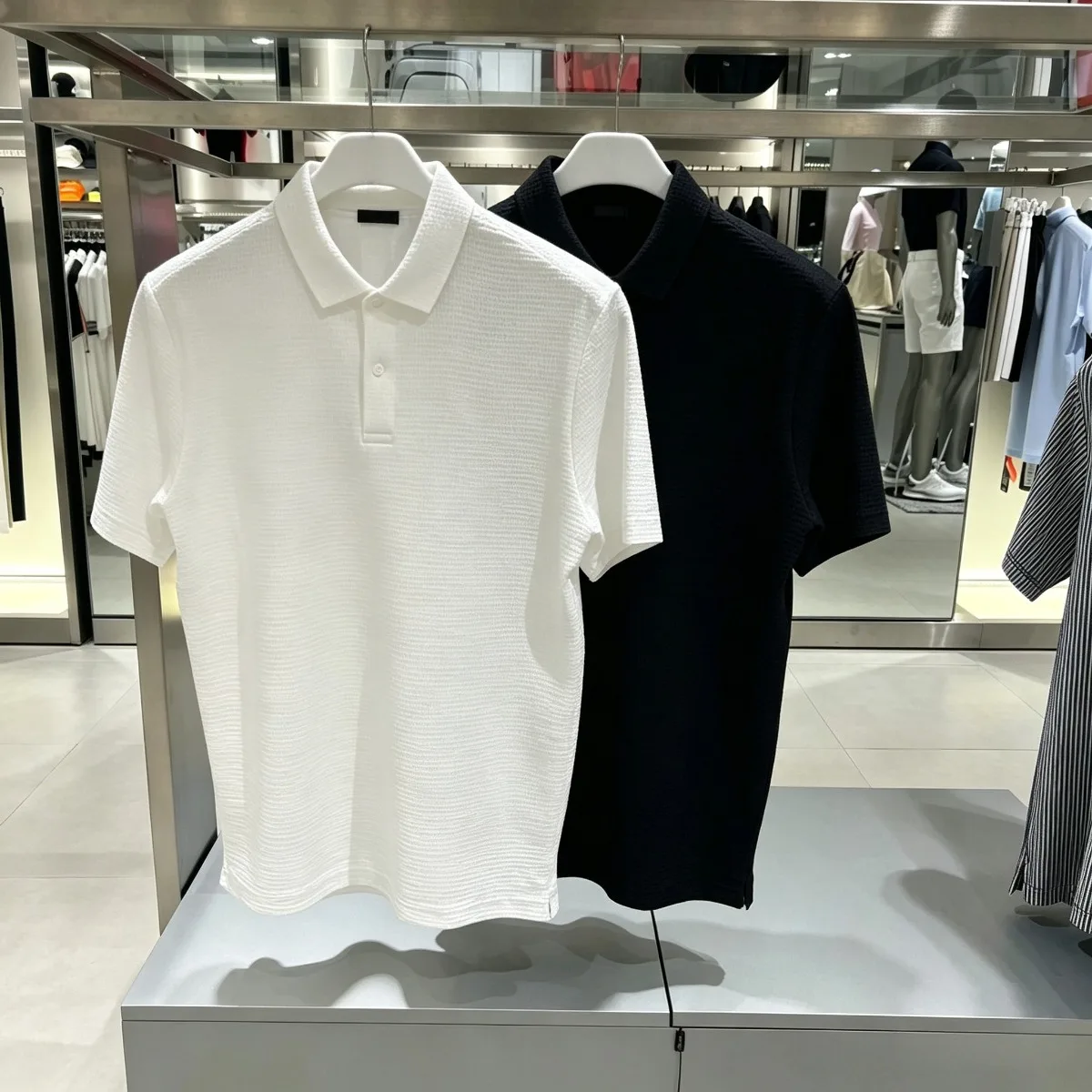 2026 Trendy Men's Golf Short Sleeve Top Quick-Dry Soft Stretchy for Summer Sports Casual Versatile Minimalist Fashion Tee
2026 Trendy Men's Golf Short Sleeve Top Quick-Dry Soft Stretchy for Summer Sports Casual Versatile Minimalist Fashion Tee