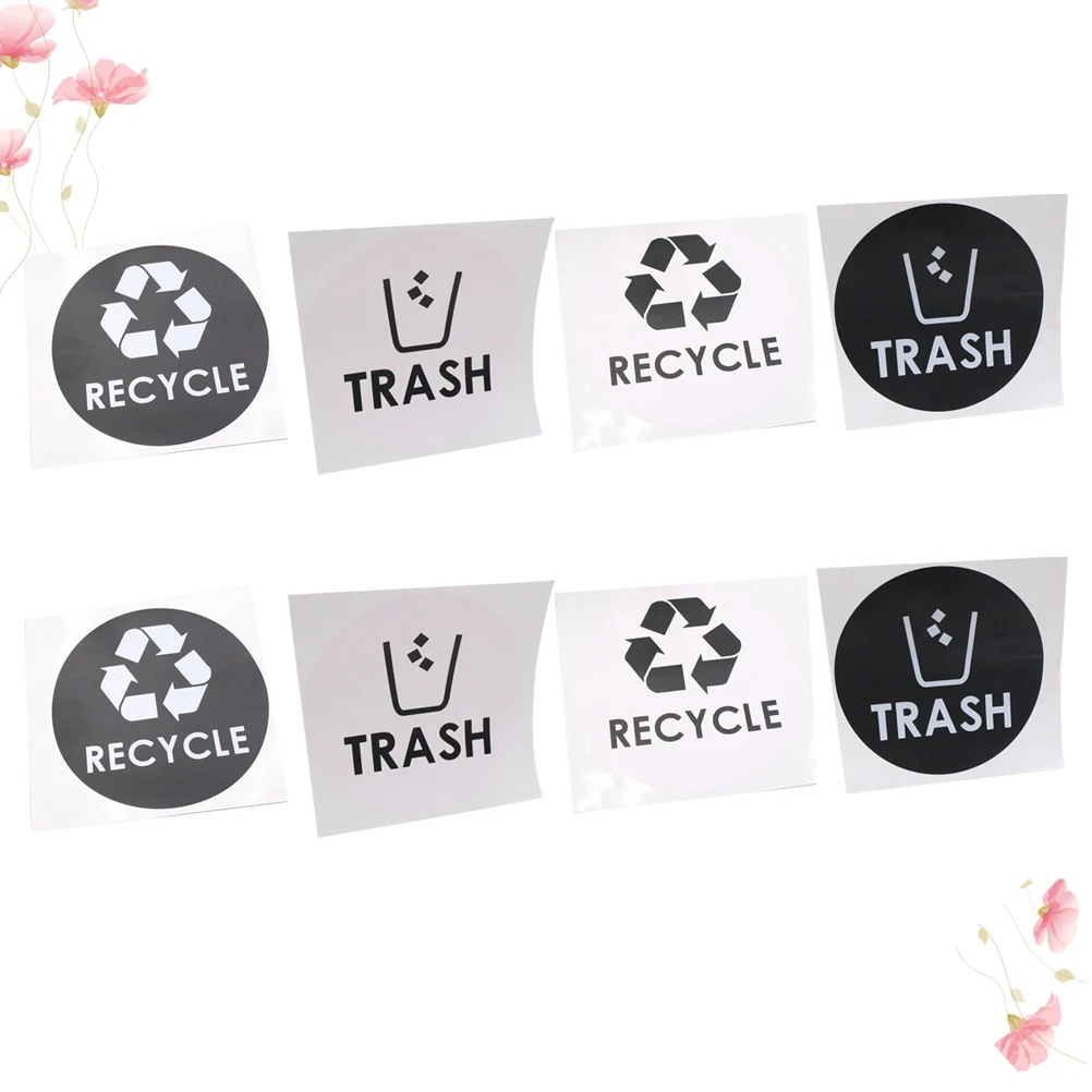 8pcs Garbage Trash Can Sticker Stickers Trash Labels for Cans Signs PVC Waterproof Removable
8pcs Garbage Trash Can Sticker Stickers Trash Labels for Cans Signs PVC Waterproof Removable