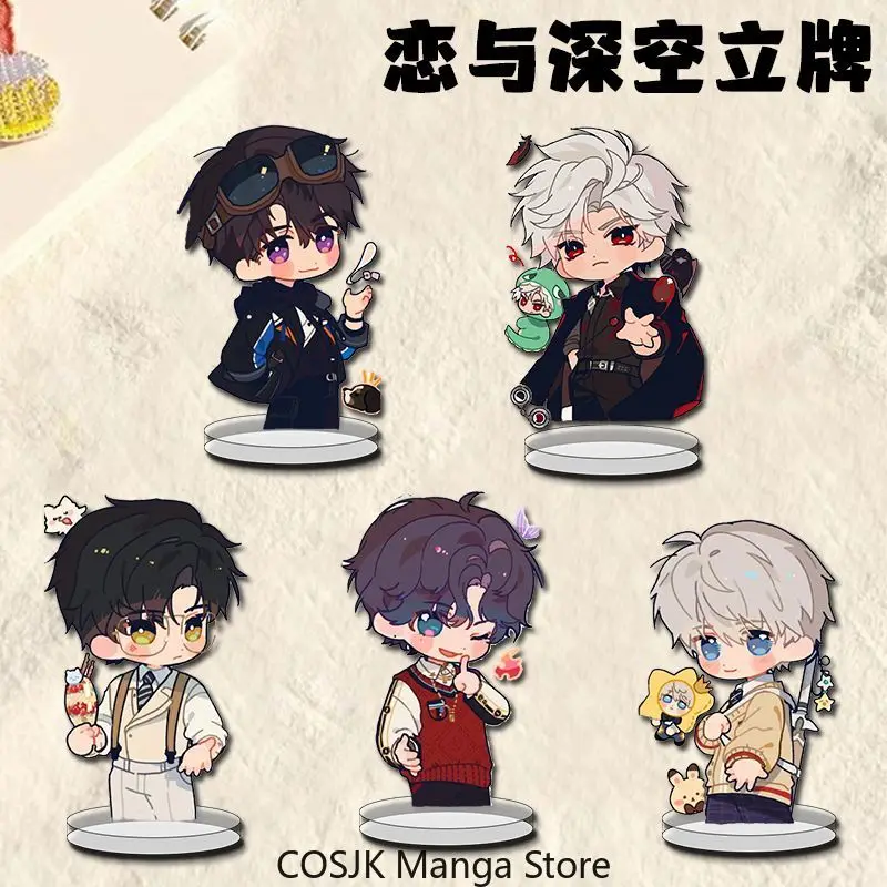 Anime Love and Deepspace Sylus Rafayel Zayne Acrylic Stand & Bag Charm Figure Collectible Keychain Accessories Standee Model
Anime Love and Deepspace Sylus Rafayel Zayne Acrylic Stand & Bag Charm Figure Collectible Keychain Accessories Standee Model