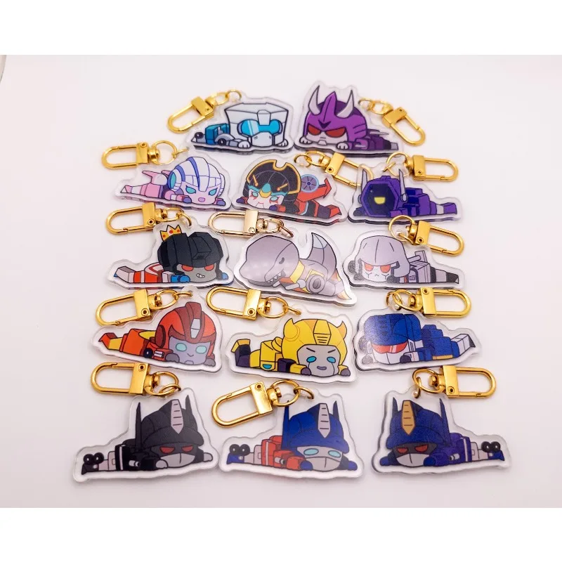 Keychain for Transformers Keychain Acrylic Magatron Soundwave Anime Cartoon DIY Collection Toys Gift for Friend Birthday Gift
Keychain for Transformers Keychain Acrylic Magatron Soundwave Anime Cartoon DIY Collection Toys Gift for Friend Birthday Gift