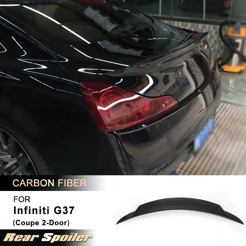 Car Rear Trunk Spoiler Wings for Infiniti G37 Coupe 2-Door 2009-2013 Racing Rear Spoiler Boot Lid Wing Lip Body Kit Carbon Fiber
Car Rear Trunk Spoiler Wings for Infiniti G37 Coupe 2-Door 2009-2013 Racing Rear Spoiler Boot Lid Wing Lip Body Kit Carbon Fiber