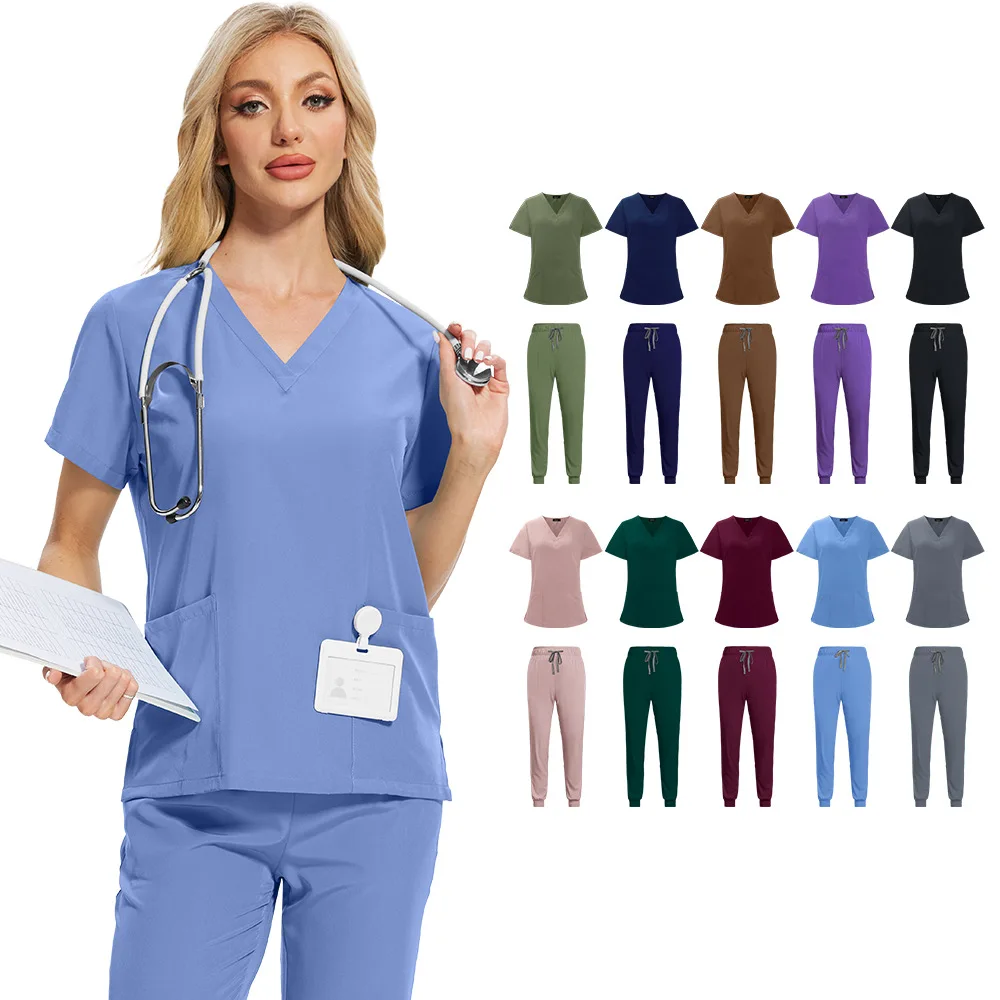 Breathable Nurse Uniform Quick Dry Thin Medical Scrub Unisex Spa Dental Clinic Workwear Lightweight Solid Color Nurse Scrub
Breathable Nurse Uniform Quick Dry Thin Medical Scrub Unisex Spa Dental Clinic Workwear Lightweight Solid Color Nurse Scrub