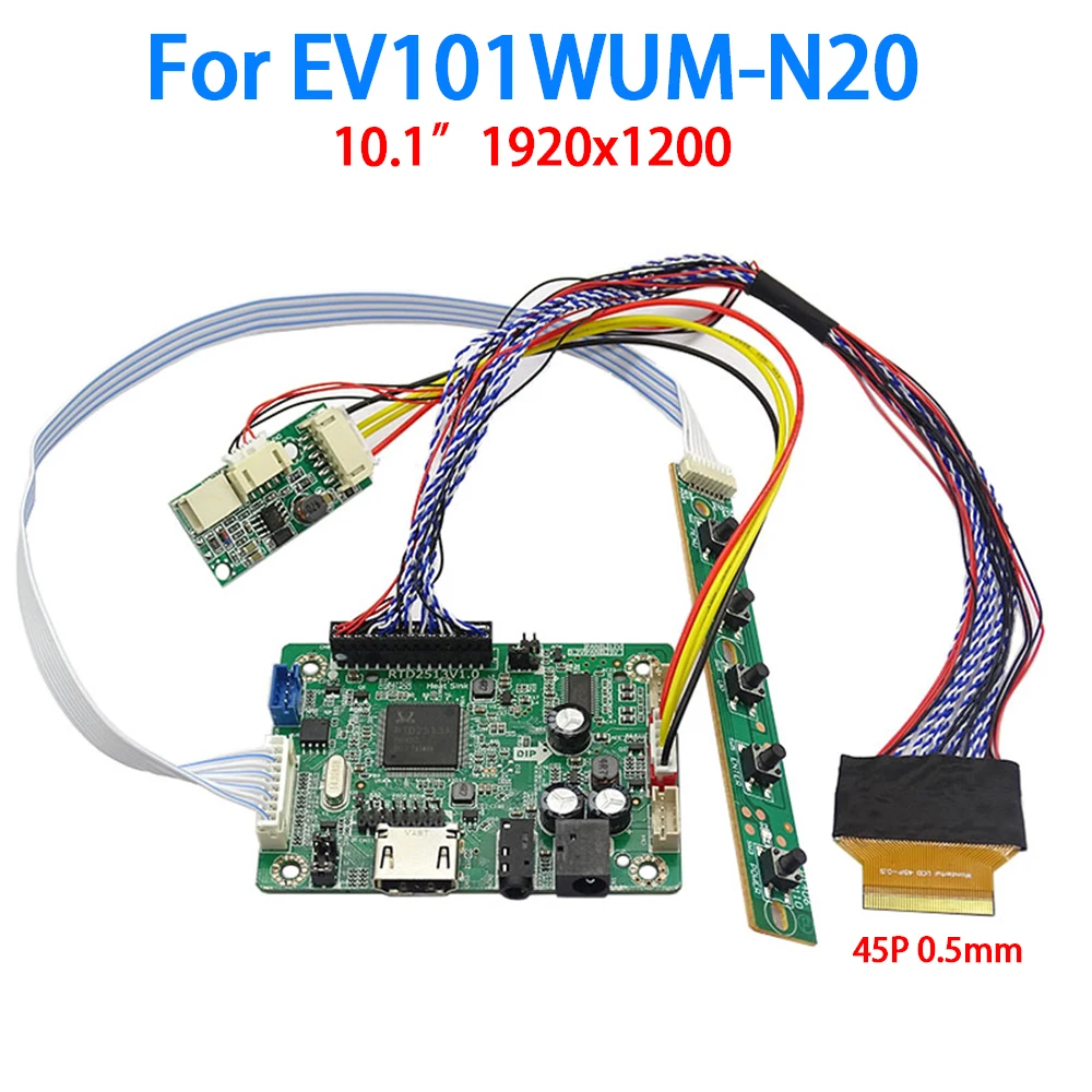 Для BOE EV101WUM-N20 1920x1200 0,5 мм Шаг 2ch 8bit 51-контактный кабель LVDS HDMI HD светодиодный плата драйвера комплект материнской платы HDMI в LVDS
Для BOE EV101WUM-N20 1920x1200 0,5 мм Шаг 2ch 8bit 51-контактный кабель LVDS HDMI HD светодиодный плата драйвера комплект материнской платы HDMI в LVDS