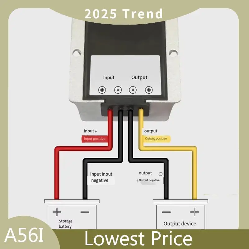 ABDD 12V To 56V 3A DC Power Converter CV/CC Step Up Power Adapter Rechargeable For Gen 3 Router
ABDD 12V To 56V 3A DC Power Converter CV/CC Step Up Power Adapter Rechargeable For Gen 3 Router