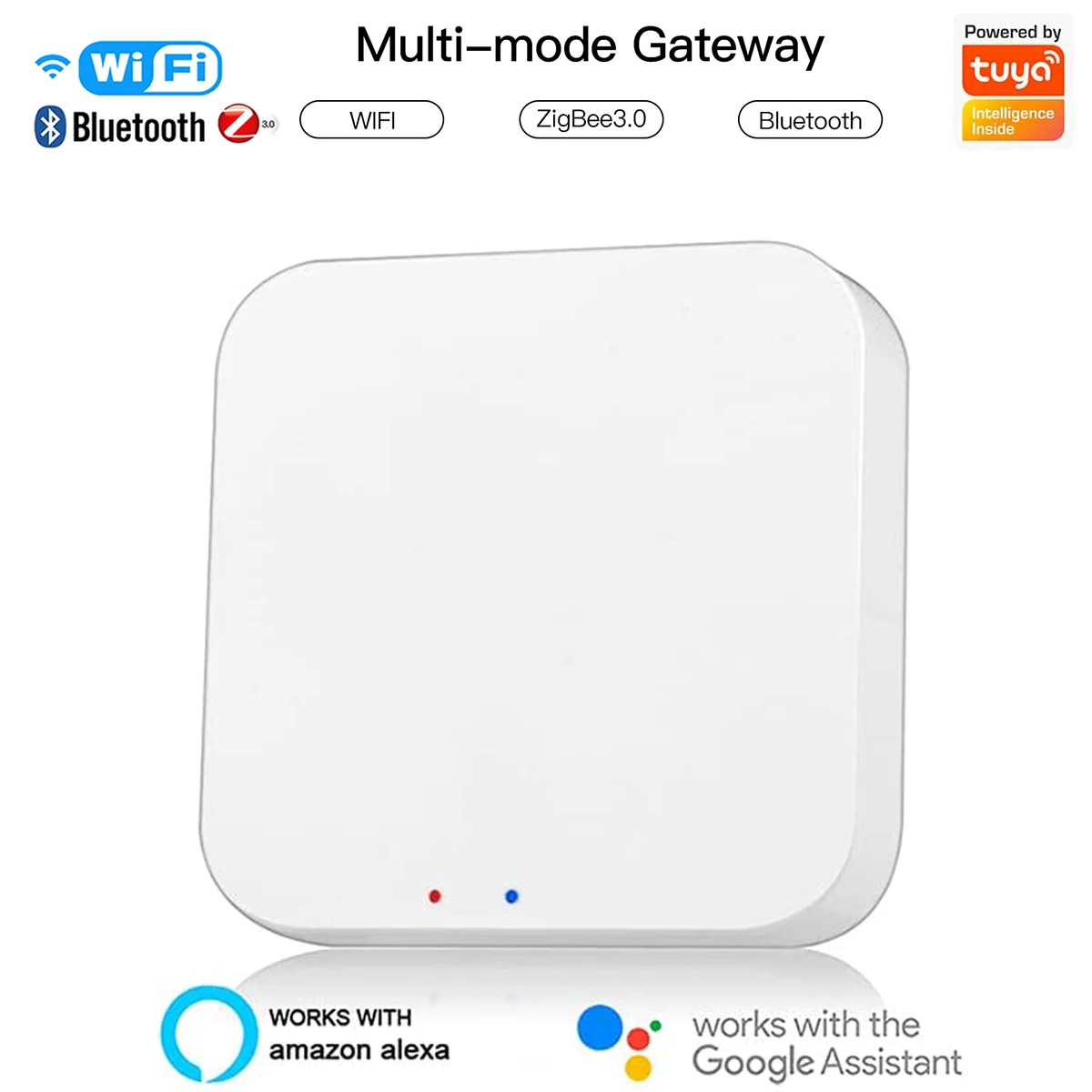 Сетчатый шлюз Tuya ZigBee 3,0 +, Wi-Fi + Bluetooth, управление умным домом для Tuya Smart Life, Alexa, Google Home, Умный домашний концентратор
Сетчатый шлюз Tuya ZigBee 3,0 +, Wi-Fi + Bluetooth, управление умным домом для Tuya Smart Life, Alexa, Google Home, Умный домашний концентратор