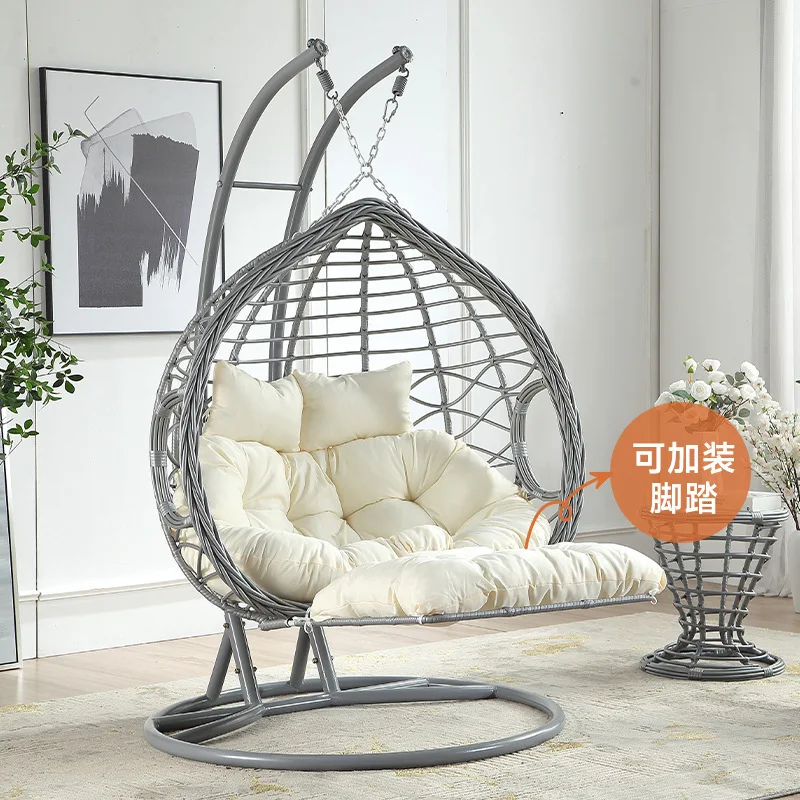 Balcony Swing Hammock Cradle Chair Home Bedroom Double Rattan Hanging Chair Hammock Balcony Outdoor Rocking Chair
Balcony Swing Hammock Cradle Chair Home Bedroom Double Rattan Hanging Chair Hammock Balcony Outdoor Rocking Chair