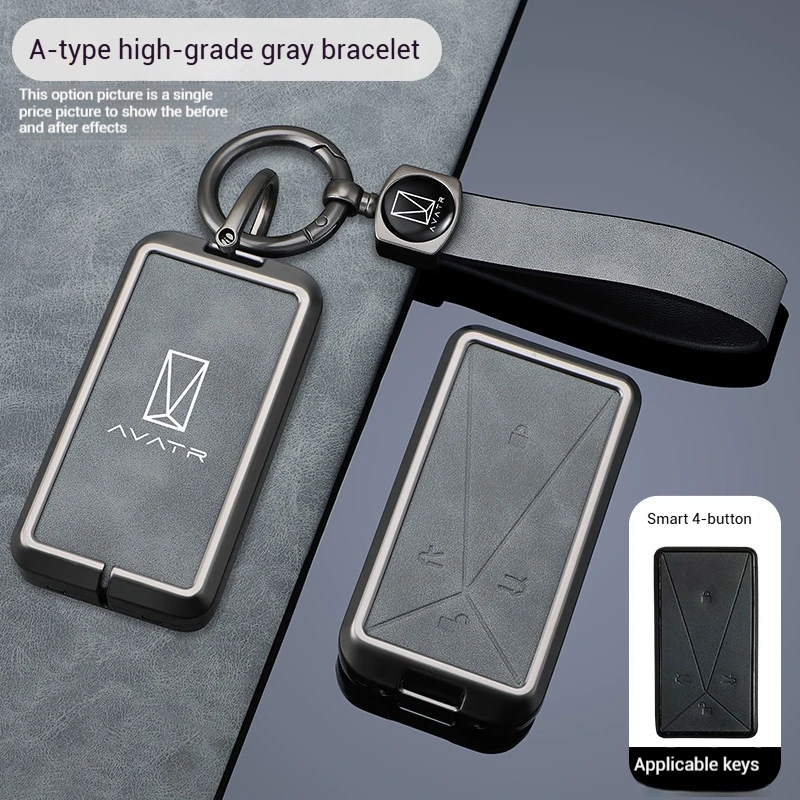 Zinc Alloy Car Key Case for AVATR 11 12 Avita ESV Remote Protection Cover Bag Shell Keychain Holder Fob Interior Accessories
Zinc Alloy Car Key Case for AVATR 11 12 Avita ESV Remote Protection Cover Bag Shell Keychain Holder Fob Interior Accessories