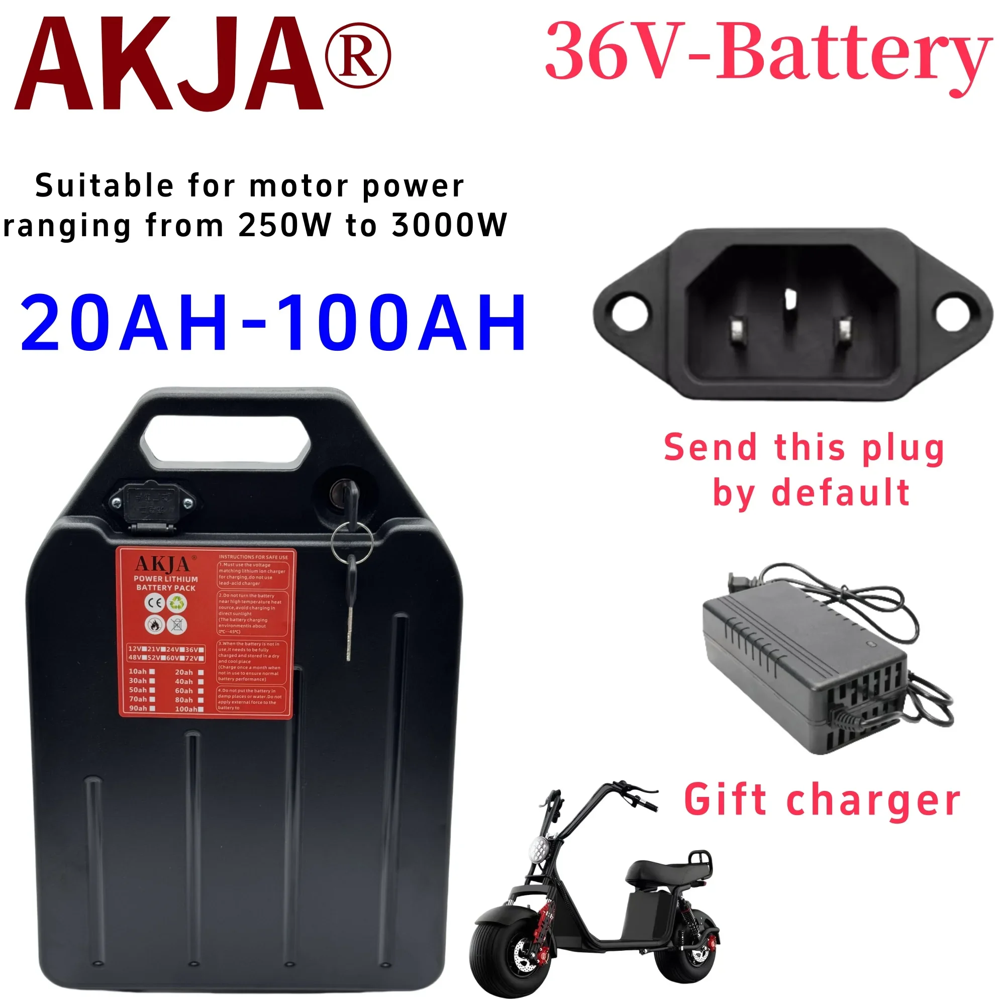 Air fast transportation,Send within 24 hours,36V100AH,18650 lithium battery,Lithium battery pack,Suitable for motors below 3000W
Air fast transportation,Send within 24 hours,36V100AH,18650 lithium battery,Lithium battery pack,Suitable for motors below 3000W