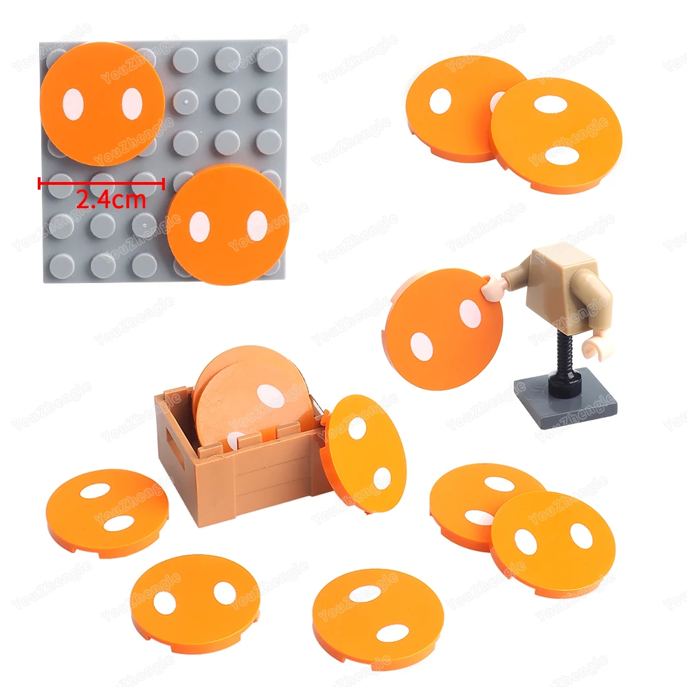 Daina Orange Round face Expressions Pattern Building Block 67095 Printed 3x3 Tiles figures Mask Scene Accessories Model Gift Toy
Daina Orange Round face Expressions Pattern Building Block 67095 Printed 3x3 Tiles figures Mask Scene Accessories Model Gift Toy