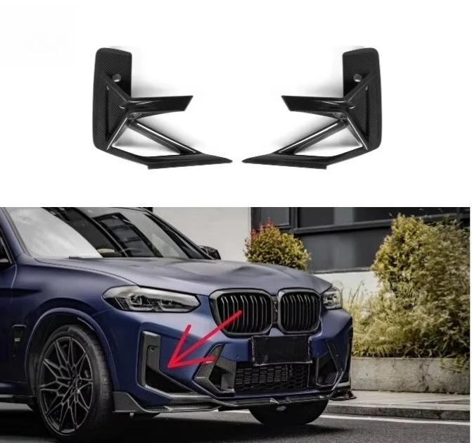 DongSai X3M F97 Front Canards Dry Carbon Fiber Gloss Carbon Front Fenders for X3M F97 F97LCI 2022-IN
DongSai X3M F97 Front Canards Dry Carbon Fiber Gloss Carbon Front Fenders for X3M F97 F97LCI 2022-IN