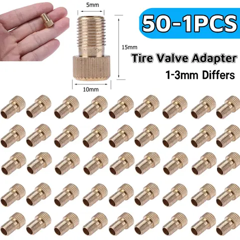 Bicycle Bike Tire Valve Adapter Convert Presta Cycling Pump Accessories