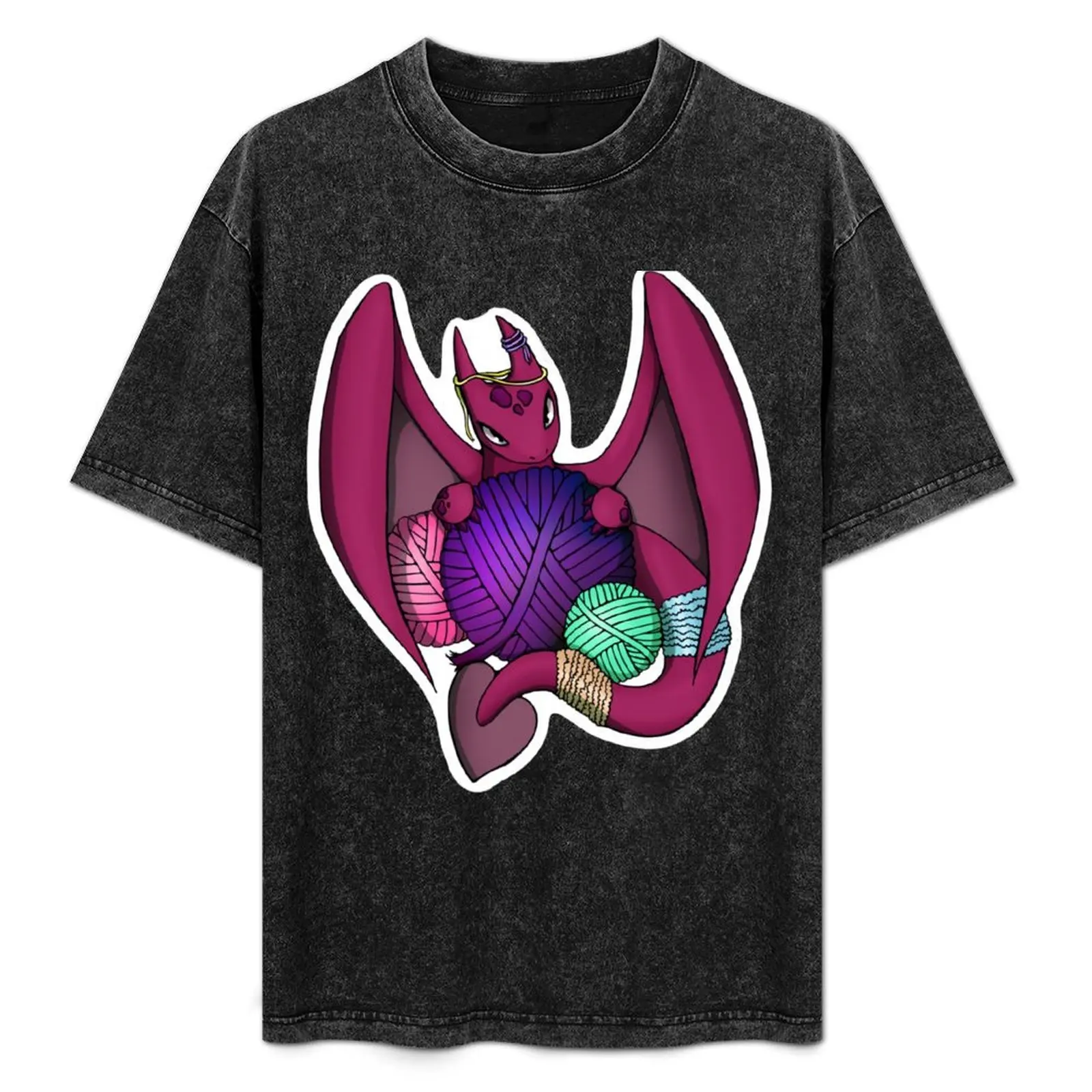 Yarn Dragon T-Shirt Casual Trendy Short Sleeve T-Shirt
Yarn Dragon T-Shirt Casual Trendy Short Sleeve T-Shirt