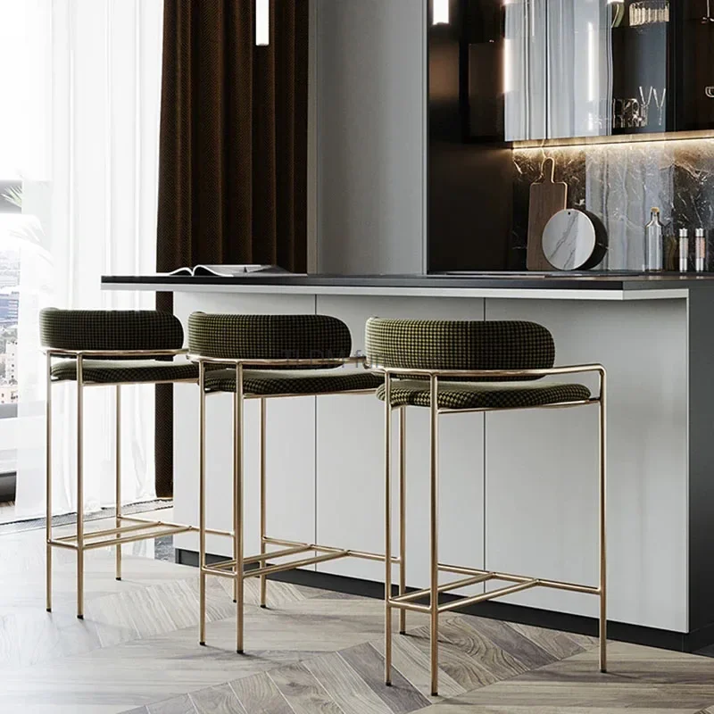 Nordic Wrought Iron Bar Chairs Kitchen Furniture Modern Minimalist High Bar Stool Creative Designer Cafe Back Armrest Bar Chair
Nordic Wrought Iron Bar Chairs Kitchen Furniture Modern Minimalist High Bar Stool Creative Designer Cafe Back Armrest Bar Chair