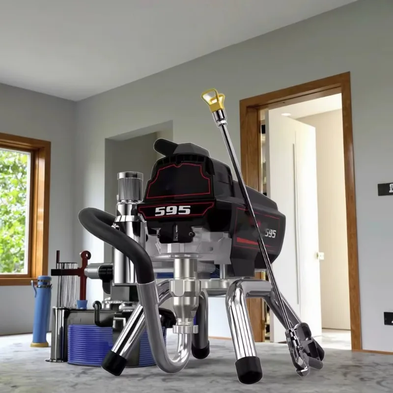Professional Contractor Airless Paint Sprayer 595 for Home Interior House Painting with Essential Motor Core Component
Professional Contractor Airless Paint Sprayer 595 for Home Interior House Painting with Essential Motor Core Component