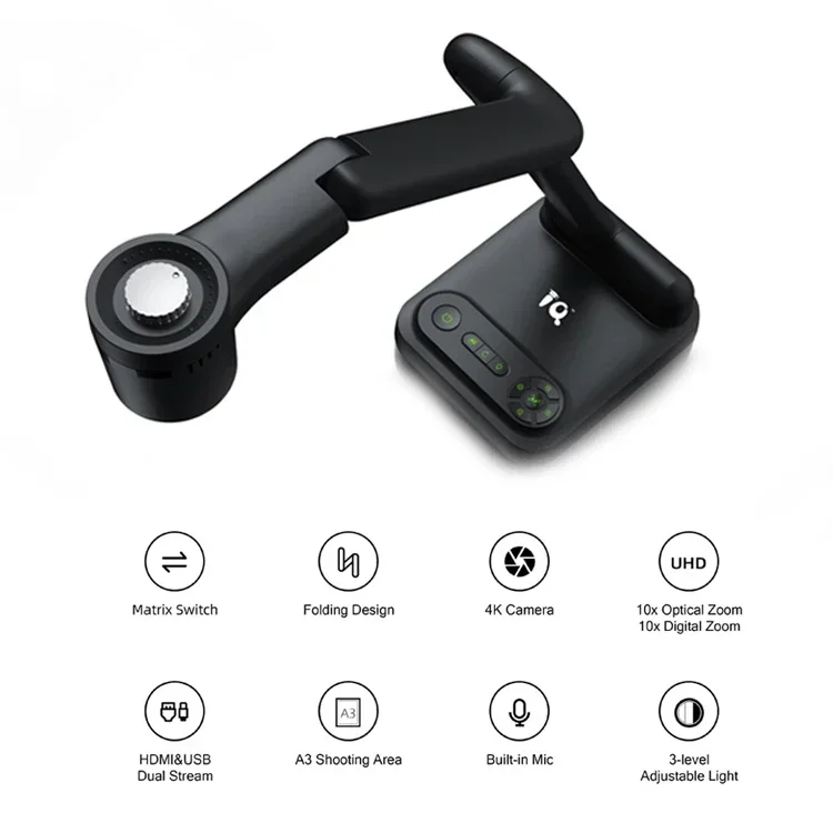 2025 hot sale fuzhou 4k resolution visual presenter visualizer a3 a4 document scanner document camera
2025 hot sale fuzhou 4k resolution visual presenter visualizer a3 a4 document scanner document camera