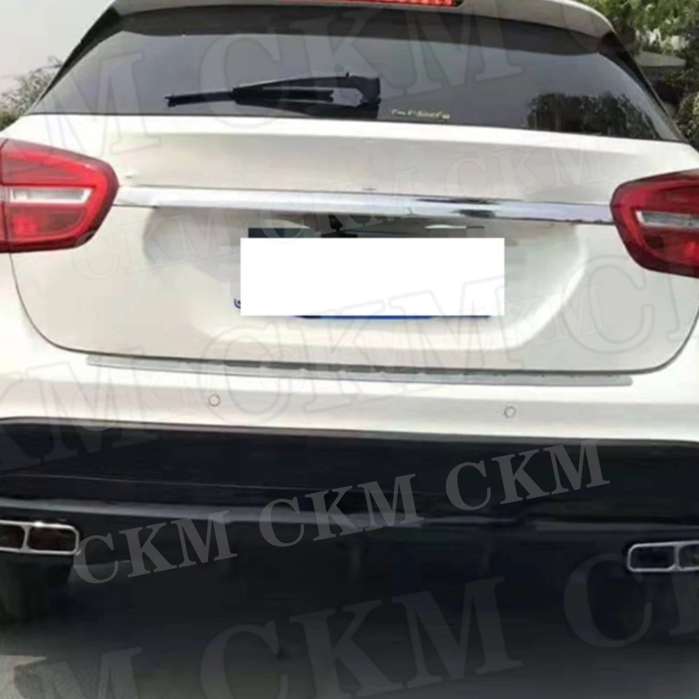 CKMUUER ABS Rear Diffuser Stainless Steel Exhaust Tips Bumper Guard Auto For Benz GLA Class X156 GLA45 Sport 2014-2017
CKMUUER ABS Rear Diffuser Stainless Steel Exhaust Tips Bumper Guard Auto For Benz GLA Class X156 GLA45 Sport 2014-2017