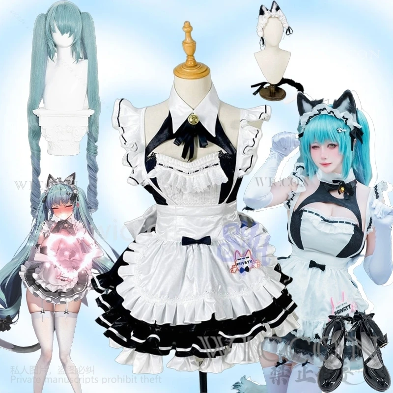 Privaty Cosplay Game Nikke Anime Costume Sexy Kawaii Neko Cat Maid Dress Sweet Lace Ruffles Lolita Jsk Jirai Kei Girls Halloween
Privaty Cosplay Game Nikke Anime Costume Sexy Kawaii Neko Cat Maid Dress Sweet Lace Ruffles Lolita Jsk Jirai Kei Girls Halloween