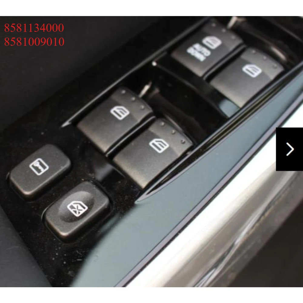 Main Driver Door Glass Lifter Switch Button Front Left 1pc for Ssangyong Korando 8581134000 8581009010 China Brand New Genuine
Main Driver Door Glass Lifter Switch Button Front Left 1pc for Ssangyong Korando 8581134000 8581009010 China Brand New Genuine