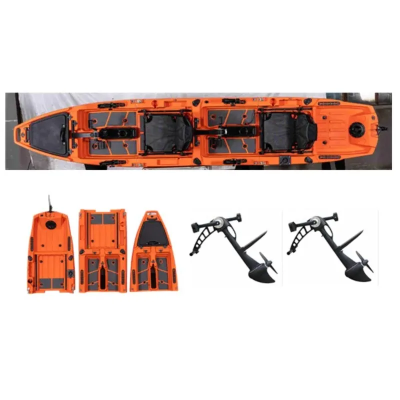 Best Fishing Kayak 2025 Experienced 14ft Rotomolding Pedal Drive Plastic Fish Kano Canoe Chinese Factory Install Nativ Rudder
Best Fishing Kayak 2025 Experienced 14ft Rotomolding Pedal Drive Plastic Fish Kano Canoe Chinese Factory Install Nativ Rudder