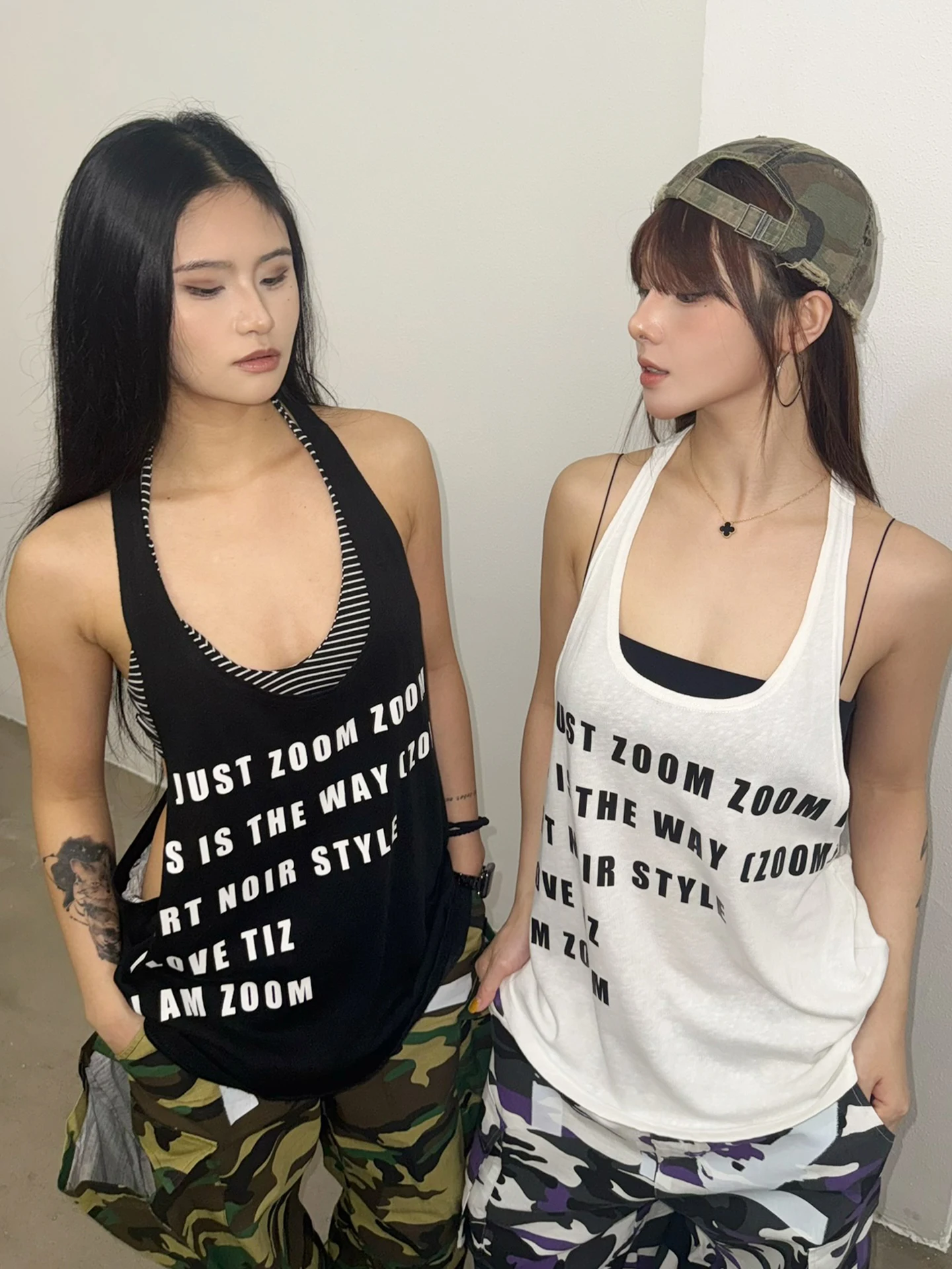 Street Style Letter Print Linen Loose Strap Vest TIZ Commute Style round Neck Moisture Wicking No Sleeve Women's T-shirt
Street Style Letter Print Linen Loose Strap Vest TIZ Commute Style round Neck Moisture Wicking No Sleeve Women's T-shirt