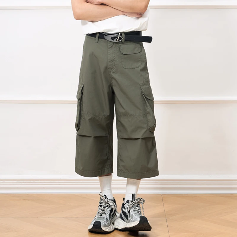 Spring Summer Men Women Streetwear Fashion Loose Causal Outdoor Wide Leg Calf-length Cargo Pants Y2k Short Pant Trouser Shorts
Spring Summer Men Women Streetwear Fashion Loose Causal Outdoor Wide Leg Calf-length Cargo Pants Y2k Short Pant Trouser Shorts