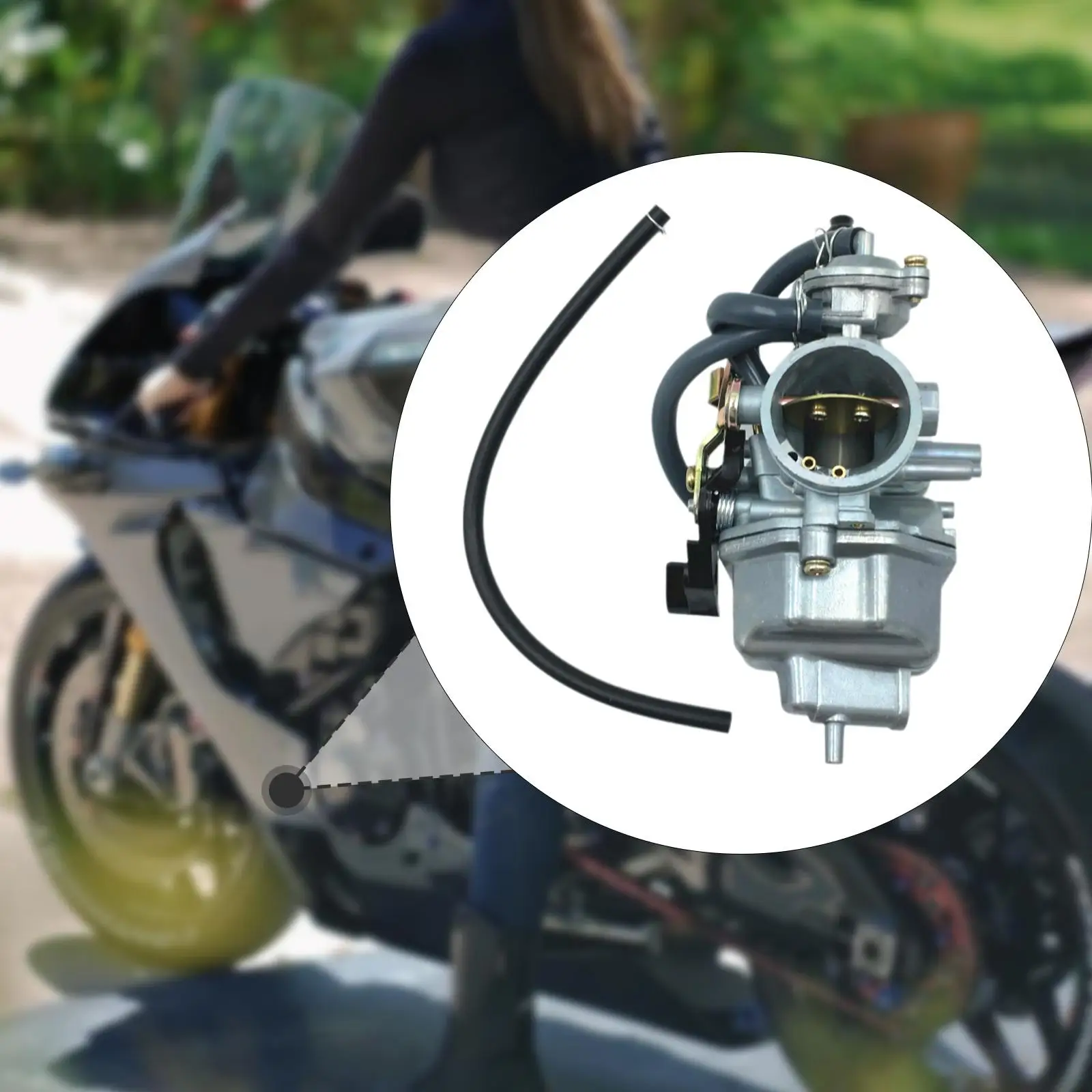 Pz27D Carburetor Easy to Install Lightweight Sturdy Spare Parts Motorcycle Accessories with Pump Replacement for Crf150F
Pz27D Carburetor Easy to Install Lightweight Sturdy Spare Parts Motorcycle Accessories with Pump Replacement for Crf150F