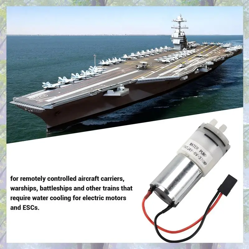 T82C Hot Sale-Metal Water Cooling RC Boat 370 Water Pump Waterproof For RC Car Truck Speedboats Models
T82C Hot Sale-Metal Water Cooling RC Boat 370 Water Pump Waterproof For RC Car Truck Speedboats Models