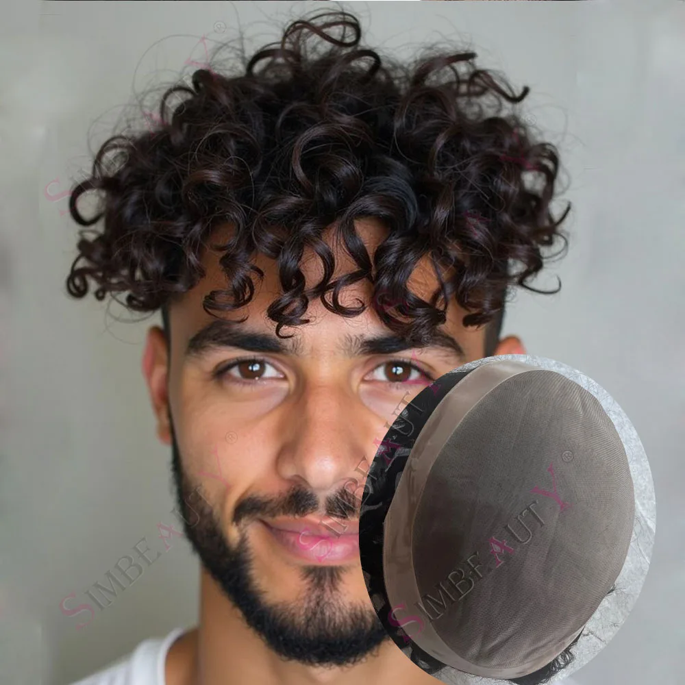 Men's European20mm/18mm Curly Undetectable Breathable Fine Mono Toupee Light Brown Natural Virgin Human Hair Replacement System
Men's European20mm/18mm Curly Undetectable Breathable Fine Mono Toupee Light Brown Natural Virgin Human Hair Replacement System