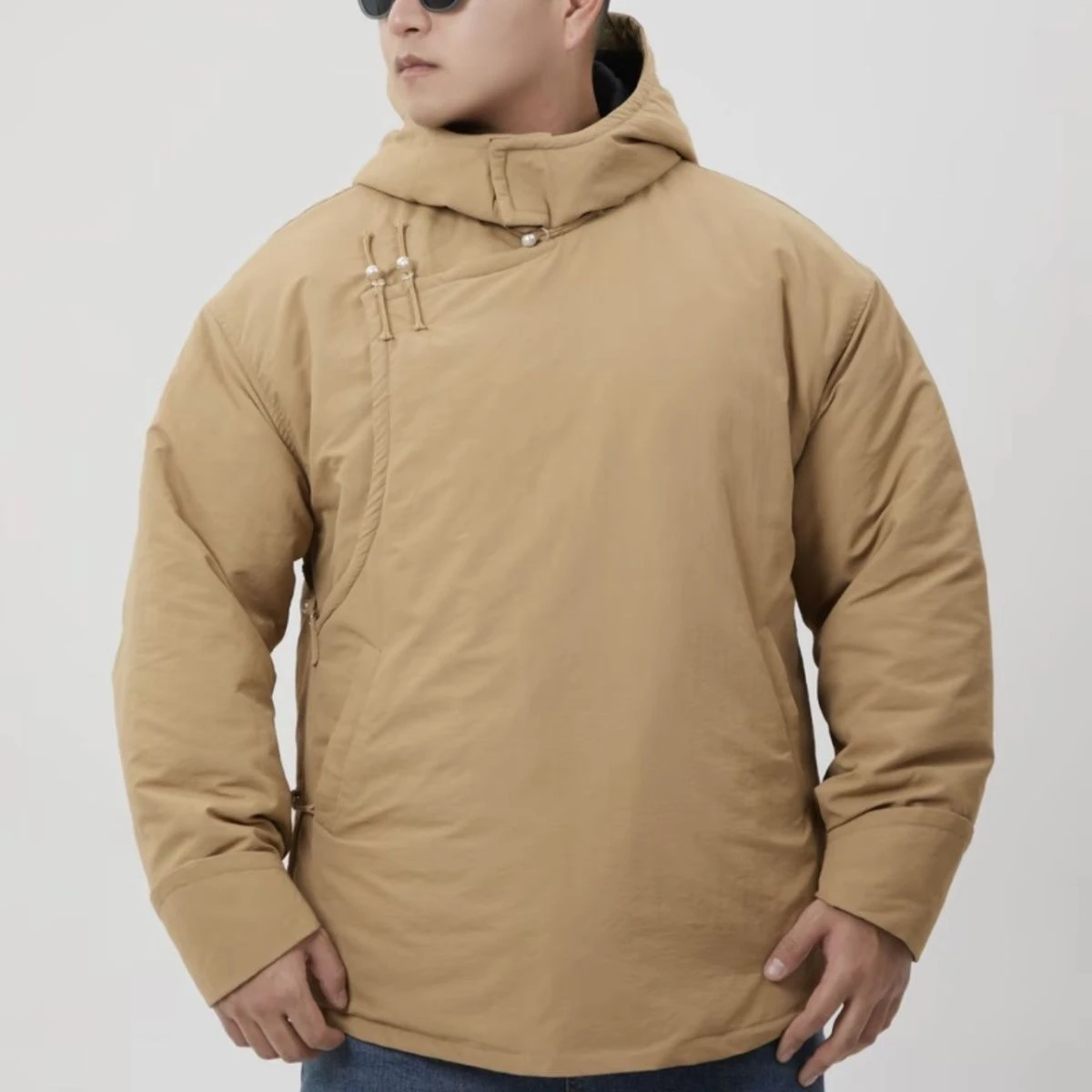 Winter Thiened Men's Cotton Jaet Hooded Casual Sle Warmth Comfortable Mongolian Sle Faionable All-match Outerwear
Winter Thiened Men's Cotton Jaet Hooded Casual Sle Warmth Comfortable Mongolian Sle Faionable All-match Outerwear