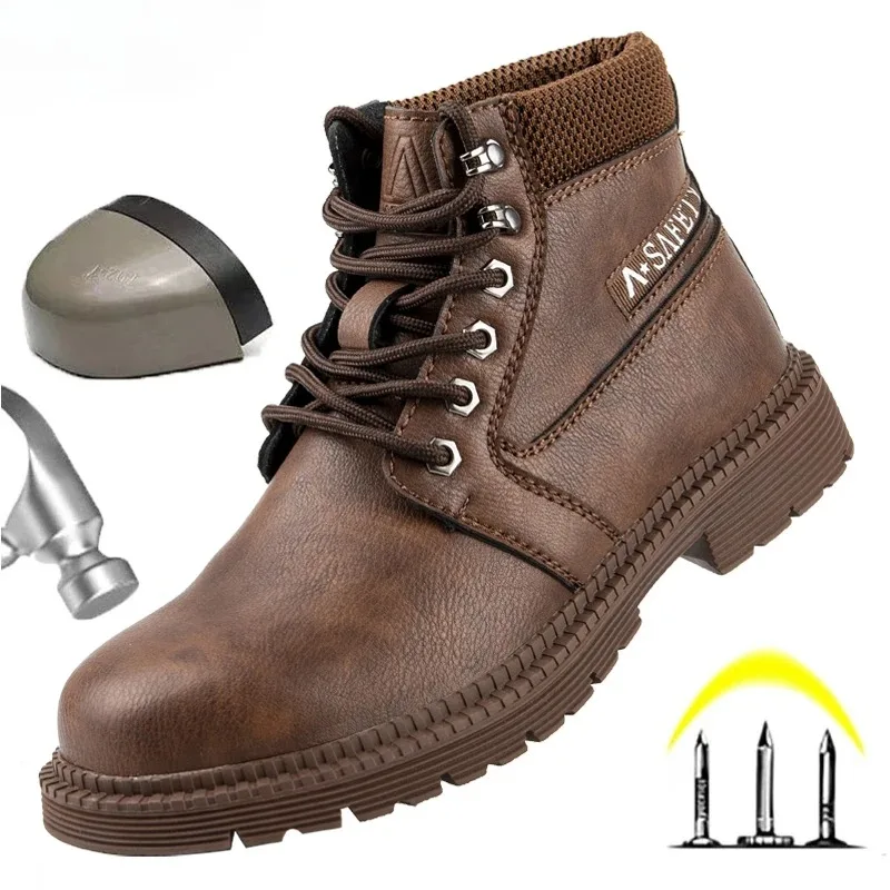 Security Boots Safety Shoes Men Work Shoes with Steel Toe Indestructible Anti Smashing and Anti Piercing Boots Waterproof
Security Boots Safety Shoes Men Work Shoes with Steel Toe Indestructible Anti Smashing and Anti Piercing Boots Waterproof