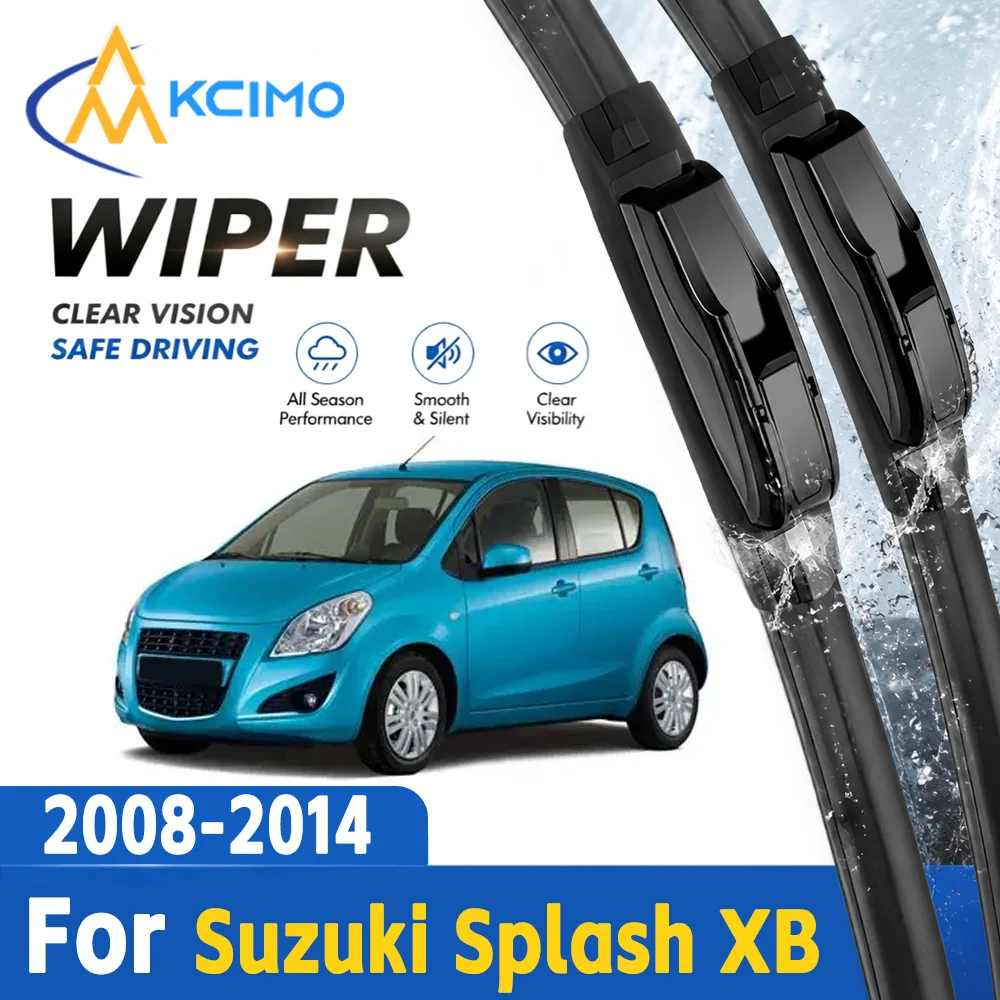 High Clear View Premium Auto Front Windshield Wiper Blades No Noise Wiper Replacement Parts for Suzuki Splash XB EX 2008-2014
High Clear View Premium Auto Front Windshield Wiper Blades No Noise Wiper Replacement Parts for Suzuki Splash XB EX 2008-2014