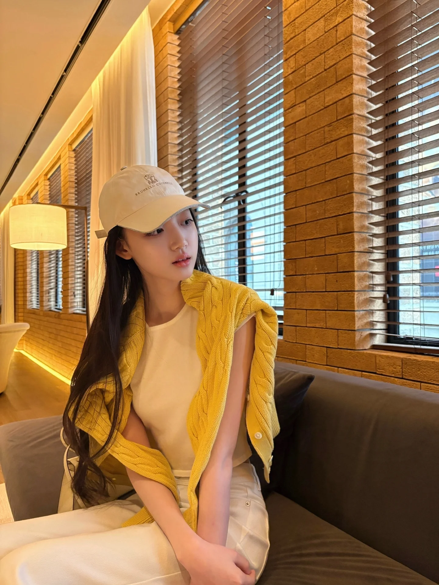 UDRY "Fortune Yellow" Old Money RL Twist Knitted Open Cardigan Casual Sle Cotton Long Sve round Ne Knitted Cardigan
UDRY "Fortune Yellow" Old Money RL Twist Knitted Open Cardigan Casual Sle Cotton Long Sve round Ne Knitted Cardigan