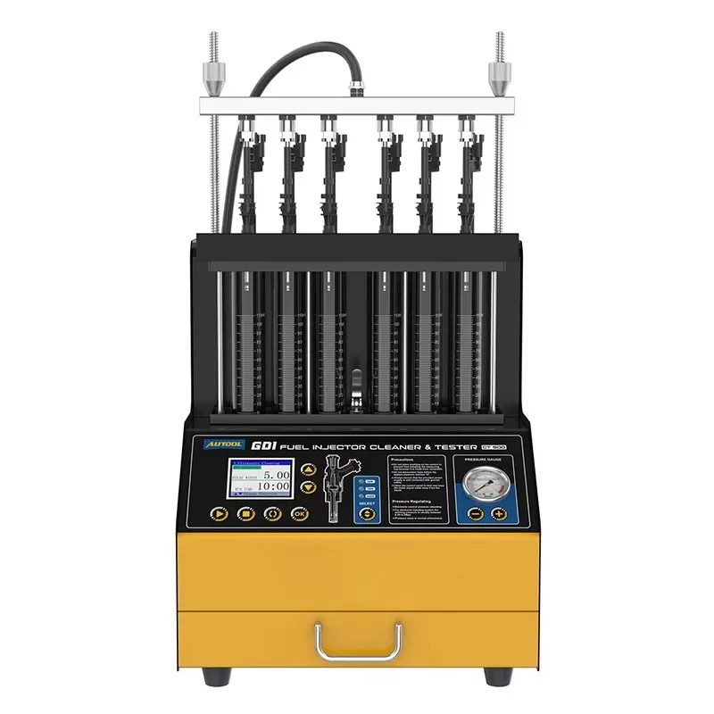 CT500 High-Pressure GDI In-Cylinder Direct Tester Ultrasonic Car Injector Cleaner Essential Car Care Equipment
CT500 High-Pressure GDI In-Cylinder Direct Tester Ultrasonic Car Injector Cleaner Essential Car Care Equipment