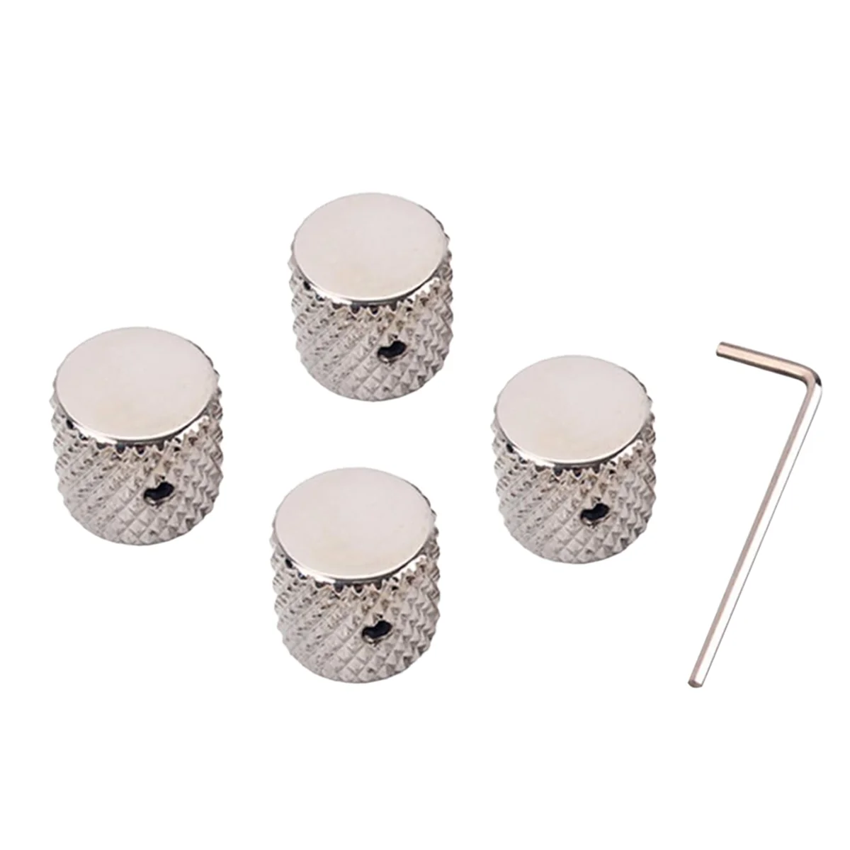 Silver 4 Pack Volume Control Knob Tone Knob Flat Control Knob Guitar Control Knob Guitar Pedal Knob-AA85
Silver 4 Pack Volume Control Knob Tone Knob Flat Control Knob Guitar Control Knob Guitar Pedal Knob-AA85