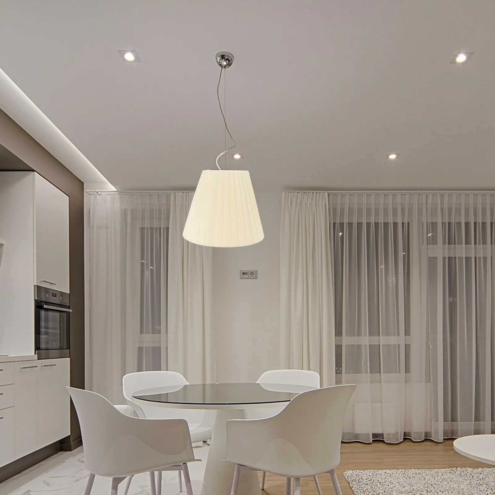 1Pcs DIY Lamp Shade Pleated Table Lamp Cover Handmade Cloth Strip Design Premium Iron Fabric Material Easy to Install Decorative
1Pcs DIY Lamp Shade Pleated Table Lamp Cover Handmade Cloth Strip Design Premium Iron Fabric Material Easy to Install Decorative